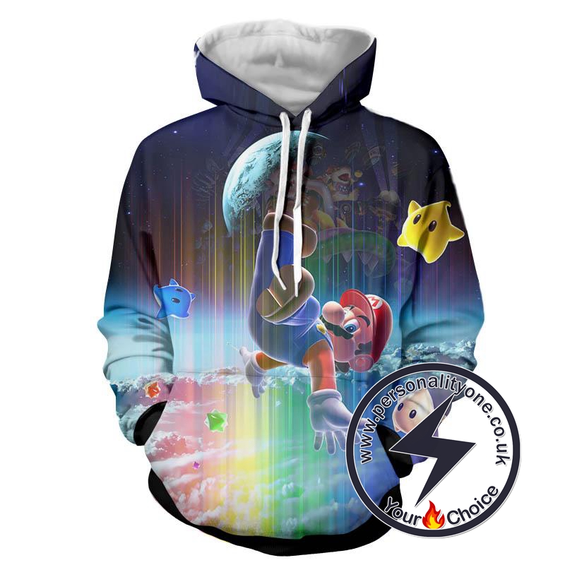 Super Mario - Super Mario Sweat Shirt - Super Mario Hoodies